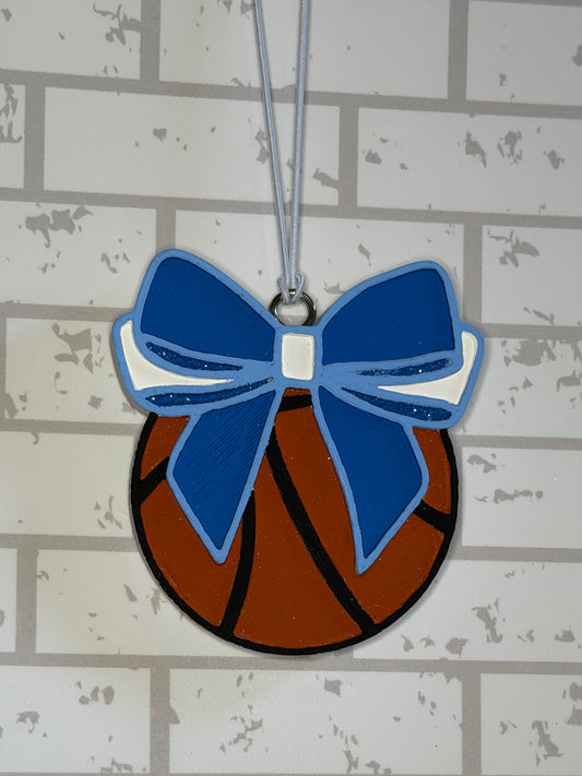 Basketball with bow